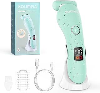 Electric Shaver for Women Electric Razor for Arm Leg Armpit Bikini Cordless Portable Painless Electric Shaver IPX6 Waterproof USB Rechargeable Dry Wet