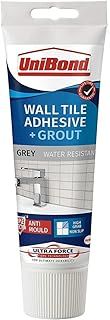 UniBond 2643637 Ultraforce Wall Tile Adhesive and Grout, Grey
