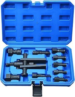 10 Piece Motorcycle Blind Inner Bearing Puller Tool Kit Motorcycle Inner Bearing Removal Tool Set 8-25MM