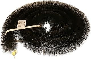 2 x 4m (8 metres) 100mm Black Hedgehog Gutter Brush - Leaf guard stops blocked gutters