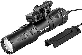 OLIGHT Odin Mini Tactical Light Max 1250 LumensFlashlight, Equipped with Removable Slide Rail Mount Light, Powered by Rechargeabl Battery Pistol Torch, Mlok Mount Included (Black)