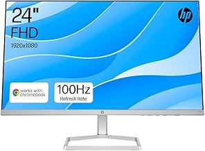 HP Series 5 23.8" FHD Monitor 524sf (HSD-0172-K) 100Hz Refresh Rate,1500:1 CR,99 percent sRGB Colour Gamut & 300 Nits|HDMI & VGA Ports - Low-Blue Light,Ergonomically Adjustable,WWCB Certified