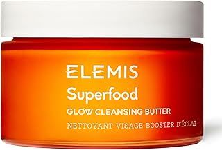 ELEMIS Superfood Hydrating Cleanser Butter - a Radiance Boosting Facial Cleansing Balm to Brighten & Nourish Skin, Gentle Cleanse, Glowy Cleanse 90g