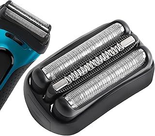 21B S3 Replacement Head Compatible with Braun Series 3 Replacement Head,Shaver Head Fits Models 3000s, 3010s, 3040s, 3050cc, 300S, 310S, 320S, 330S, 340S, 360S, 380S