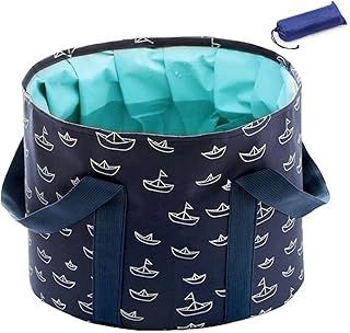 Collapsible Bucket for Soaking Feet, 25L Portable Travel Foot Bath Tub, Foot Soaking Bath Basin Portable, Foot Spa Soaking Feet Home Pedicure Basin Outdoor Camping