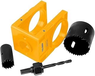 Tolsen Door Lock Installation Kit, Yellow, Set of 25 Pieces