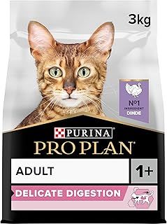 PRO PLAN® Adult 1+ DELICATE DIGESTION Rich in Turkey Dry Cat Food 3kg