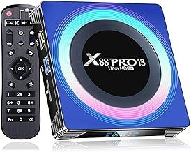 BL Android TV Box 13.0, 2024 Android 13 TV Box 4GB RAM 32GB ROM 8K, Android TV Boxes WiFi 6 with RK3528 Quad-core CPU, Android Box 4K/6K/8K 2.4G/5G Wi-Fi Bluetooth 5.0 USB 3.0 TV Box Android