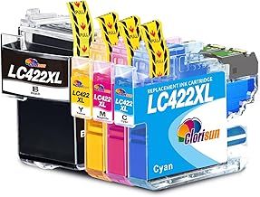 LC422XL Ink Cartridges for Brother LC422XL LC422 LC-422Val Ink Cartridges Compatible with Brother MFC-J5340DW MFC-J5345DW MFC-J5740DW MFC-J6540DW MFC-J6940DW,4P