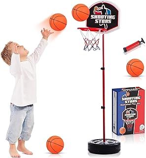 Little Tikes Adjustable Height Mini Basketball Hoop for Kids, Indoor & Outdoor Use, Ages 2-5