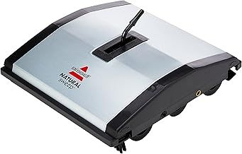 BISSELL Natural Sweep, Lightweight Sweeper, Lay-Flat, Easy Empty, For Carpet, Hard Floors, Area Rugs, 92N0E