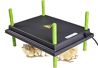Chick Brooder Heating Plate 10"x12" Chick Incubator Heat Lamp Height Adjustable for Chicks Ducks Poultry