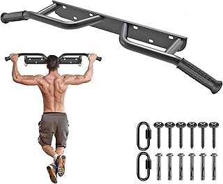 Heavy Duty Wall-Mounted Doorway Pull-Up Bar, Multi-Functional Chin-Up Bar, Portable Fitness Door Bar, for Body Workouts at Home Gym System.