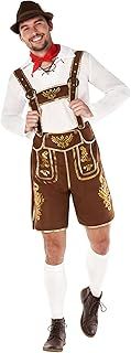 Morph Bavarian Lederhosen Men Oktoberfest Costume German Outfit - Traditional Bavarian Attire for Festive Celebrations