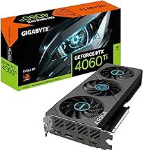 GIGABYTE GeForce RTX 4060 TI EAGLE Graphics Card - 8GB GDDR6 18Gbps 128bit, PCI-E 4.0, 2x DisplayPort 1.4, 2x HDMI 2.1a, NVIDIA DLSS 3, Supports 4K, Ada Lovelace Arch, GV-N406TEAGLE-8GD