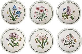 Portmeirion Botanic Garden Pasta Bowl, Various Motif - set of 6, Dia.20cm