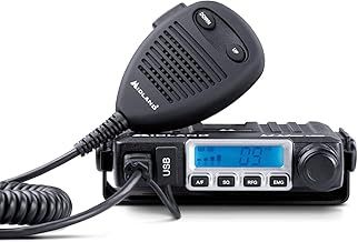 Midland - CB Radio M-MINI USB Licence-Free, Multi-Band EU, 40 AM/FM Channels, Professional 2-Way Radio Transceiver with LCD Display and S-Meter, 2 Squelch Modes, Fast USB Charging, External Speaker