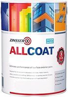 Zinsser Allcoat Exterior WB (Satin Finish) Ready Mixed Colours 2.5 Litre Anthracite Grey (Ral 7016)