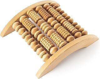 Tuuli Accessories Foot Massager Massage Tool for Feet Wooden Roller 29x24,5 cm