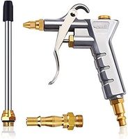 Noosverl Air Blower Gun for Compressor, Dust Airline Gun with Extension Nozzle, 1/4" BSP British & German Air Duster Cleaning Tool
