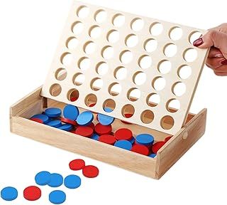 4 in a Row Game,Line Up 4 Educational Board Game Toys,Board Connect Games for Kids Classic Original Four in a Row Gaming Family Games