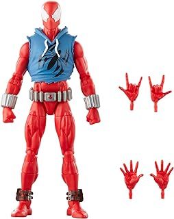Marvel Legends Series Scarlet Spider Comics Action Figure, Red