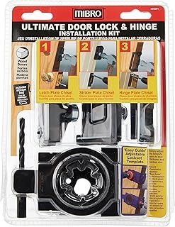 366291 Ultimate Door Lock and Hinge Installation Kit for Wood Doors