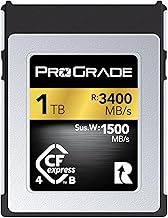 ProGrade Digital Memory Card - CFexpress 4.0 Type B for Cameras | Optimized for Express Transfer of Files & Large Storage | 1TB Gold Series