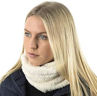 TOSKATOK Unisex Mens Ladies Kids Cosy Warm Snug Teddy Fur Fleece Ultra Soft Microfibre Dense Pile Balaclava Hood Snood Neckwarmer