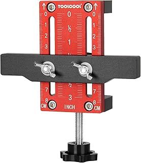 TOOLCOOL Cabinet Door Installation Positioner Installation Jig Tool Aluminum Alloy Cabinet Door Mounting Jig Help for Hanging Cabinet Doors