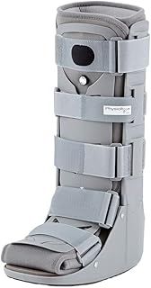 PhysioRoom Air Shield Walker Boot - Foot Ankle Brace Support, Stabiliser & Protector for Fractures, Sprains & Post Surgery Recovery Adjustable Compression, Rigid Frame, Anti-Slip