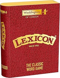 Waddingtons Number 1 Lexicon Book The Classic Word Game, create crosswords and anagrams, educational travel game, great gift for ages 8 plus
