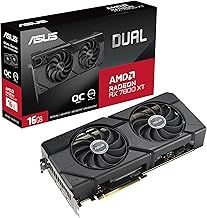 ASUS Dual Radeon RX 7800 XT OC Edition 16GB GDDR6 (AMD RDNA 3, PCIe 4.0, 16GB GDDR6 memory, HDMI 2.1, DisplayPort 2.1)