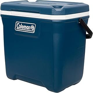 Coleman Xtreme Cooler Box | Large High-Performance Ice Box | PU Full Foam Insulation | Stays Cool for several Days | Portable Cool Box | with handles & wheeles