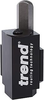 Trend Hinge Recess Squaring Corner Chisel, Quickly Square Up Rounded Corners, C/CHISEL , 70mm, Black