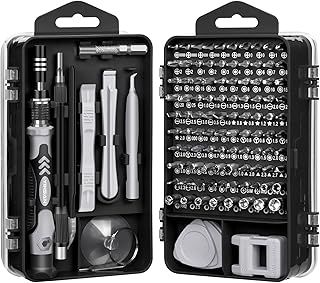 120-in-1 Magnetic Precision Screwdriver Set, Small Electronics Repair Tool Kit for iPhone, Laptop, PS5, Xbox, Nintendo Switch, MacBook, Tablets, Glasses & Doorbell