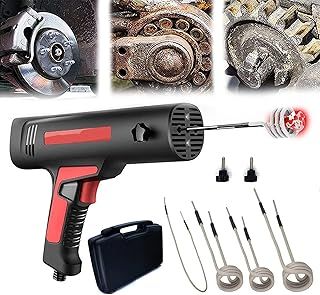 Quick Release Rusty Screw Gun, 500W Induction Heating Bolt Remover Tool with 3 Coil Kit, Flameless Rusty Screw Heater for Cars, Boats and Machine Tools