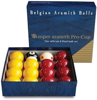 Aramith Pool Super Pro Cup Balls 50.8mm
