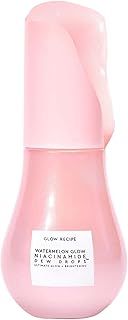 Glow Recipe Niacinamide Dew Drops Face Serum - Hydrating Skin Care & Illuminating Makeup Primer for Dewy, Glass Skin - Hyaluronic Acid Serum for Face Brightening, Plumping, & Highlighting (15ml)