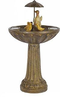 Smart Garden Solar Duck Family Umbrella Fountain