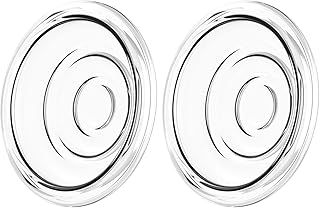 2PCS Flange Inserts 13MM, Compatible with Lansinoh /MomcozyS9 Pro/S12 Pro/KISSBOBO/Elvie, Portable Breast Pump Shields/Flanges, Milk Collector 24MM Universal