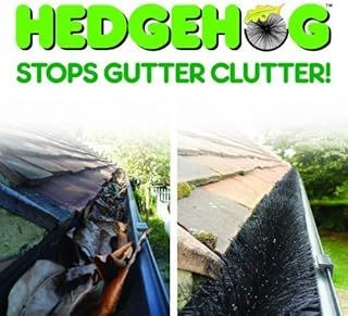 Hedgehog Gutter Guard 4m x 100mm / Clean Clear Blocked Leaves Twigs Leaf Debris