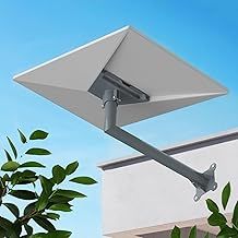 Starlink Gen 3 Mount, Starlink Gen 3 Wall Mount, Starlink Mounting Kit Gen 3, Starlink Long Wall Mount for Starlink Internet Kit Satellite, Starlink roof Mount with Starlink V3 Pipe Adapter, Long