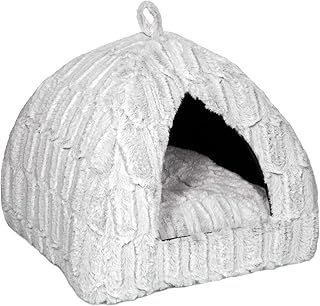 Petface Luxury Bamboo Plush Cat Igloo Bed