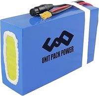 36V 20AH Ebike Battery for 36V 500W 350W 250W Ebike, Go-kart, Scooter, Waterproof Lithium Battery Pack Rechargeable with Charger
