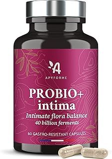 Apyforme - Probiotics for Women Vaginal Health - Up to 40 Billion CFU/Day - 4 Strains of Lactobacillus Reuteri, Rhamnosus Crispatus, and Acidophilus - Probio+ Intima