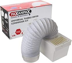 Paxanpax PLD156 Universal Tumble Dryer Internal Condenser Kit, Includes Hose, Box and Accessories.