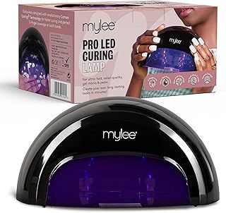 Mylee PRO Salon Series LED Gel Nail Polish Drying Lamp, 5-Finger 15-Second Convex Curing Technology