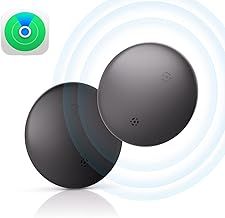 Smart Tag, Luggage Tracker Tag, Key Finder Item Finders, Air Tracker Tag Compatible with Apple Find My(iOS only), MFi Certified, Replaceable Battery, Bluetooth Tracker for dog Keys, Wallets 2 Pack