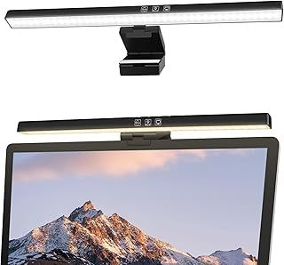 Laliled LED Computer Monitor Lamp, Dimmable Monitor Light Bar with 3 Colour Temperatures, 40CM Screen Lamp, Eye-Friendly Screenbar Monitor Light Strip for Home Office